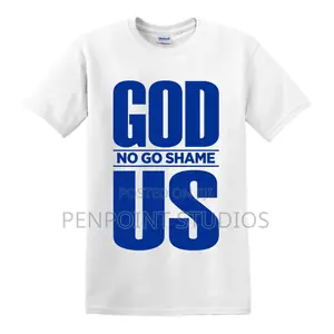 GOD NO GO SHAME US Christian Graphic T-Shirt | Unisex Faith Streetwear