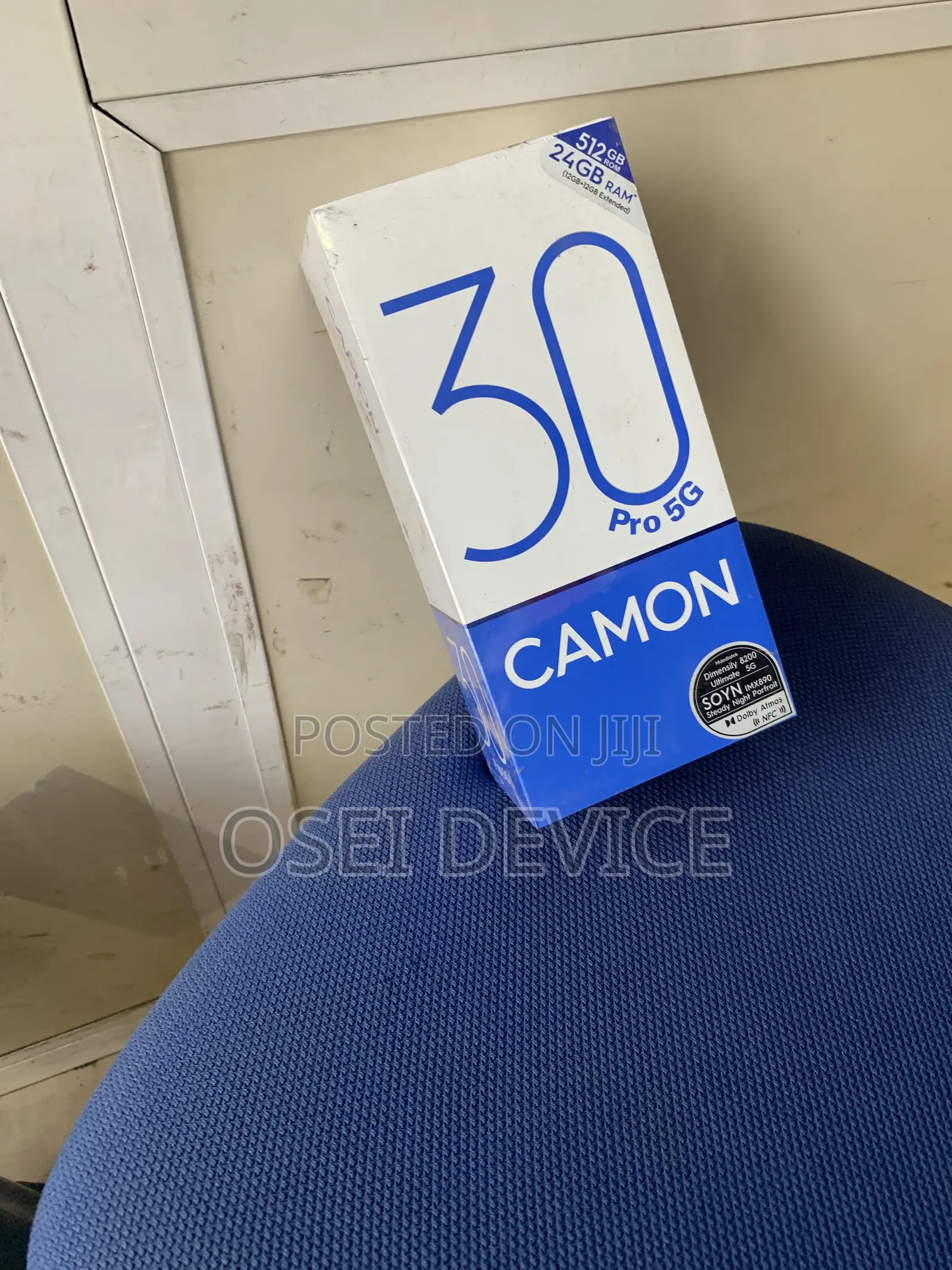 New Tecno Camon 30 Pro 5G 512 GB Black