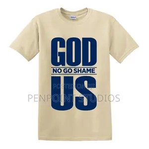 GOD NO GO SHAME US Christian Graphic T-Shirt | Unisex Faith Streetwear