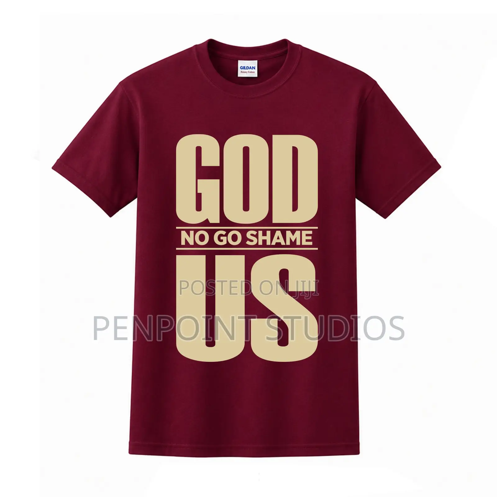 GOD NO GO SHAME US Christian Graphic T-Shirt | Unisex Faith Streetwear