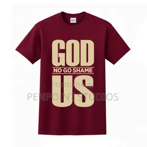 GOD NO GO SHAME US Christian Graphic T-Shirt | Unisex Faith Streetwear