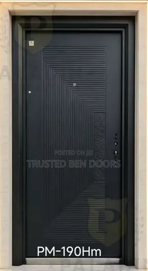 Latest Paladin Black Turkey Single Security Door for Homes and Offices