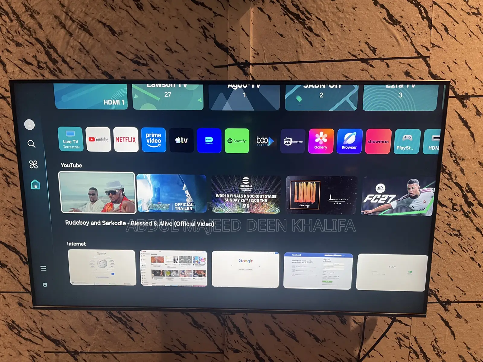 Samsung Smart 43 Inches Very Neat 4k Hd