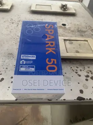 New Tecno Spark 50 128 GB Blue