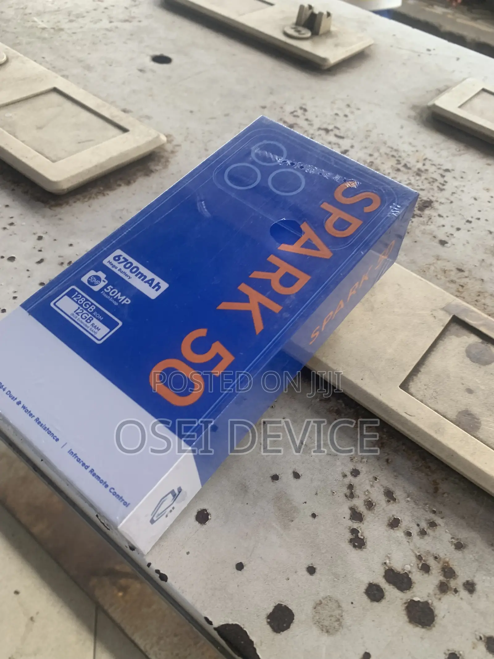 New Tecno Spark 50 128 GB Blue