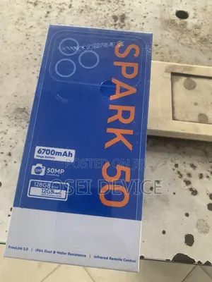 New Tecno Spark 50 128 GB Blue