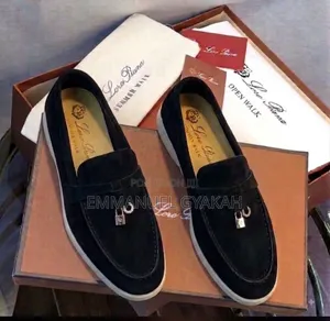 Loro Piana Summer Walk Suede Loafers