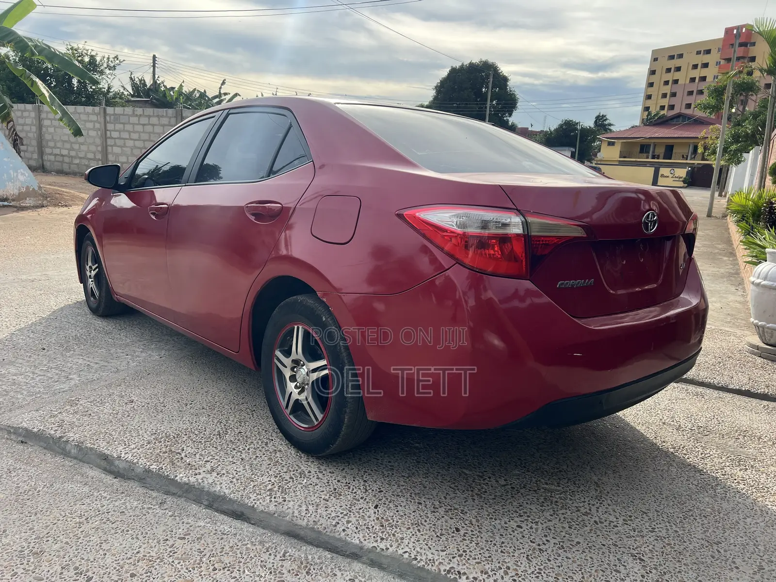 Toyota Corolla 2015 Red