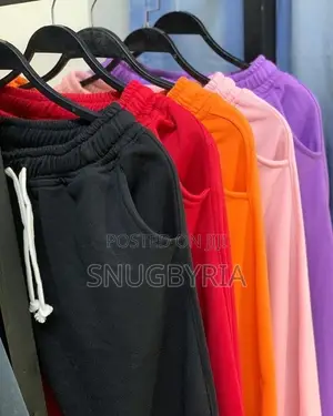 Unisex Baggy Joggers Cotton -Fabric for Men and Women