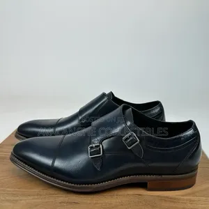 Stacey Adams Double Monkstrap Navy Blue Shoes Sizes 42,43 44