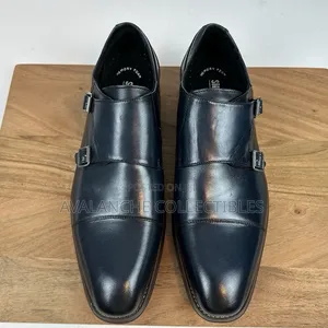 Stacey Adams Double Monkstrap Navy Blue Shoes Sizes 42,43 44