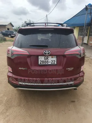 Toyota RAV4 Limited 4dr SUV (2.5L 4cyl 6A) 2018 Red
