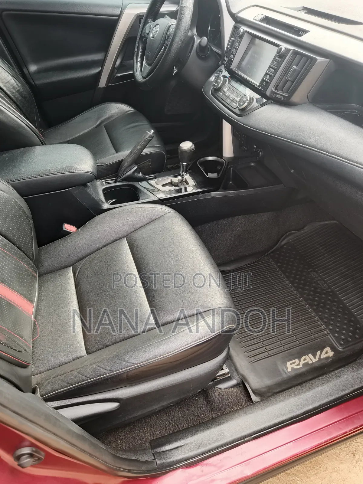 Toyota RAV4 Limited 4dr SUV (2.5L 4cyl 6A) 2018 Red