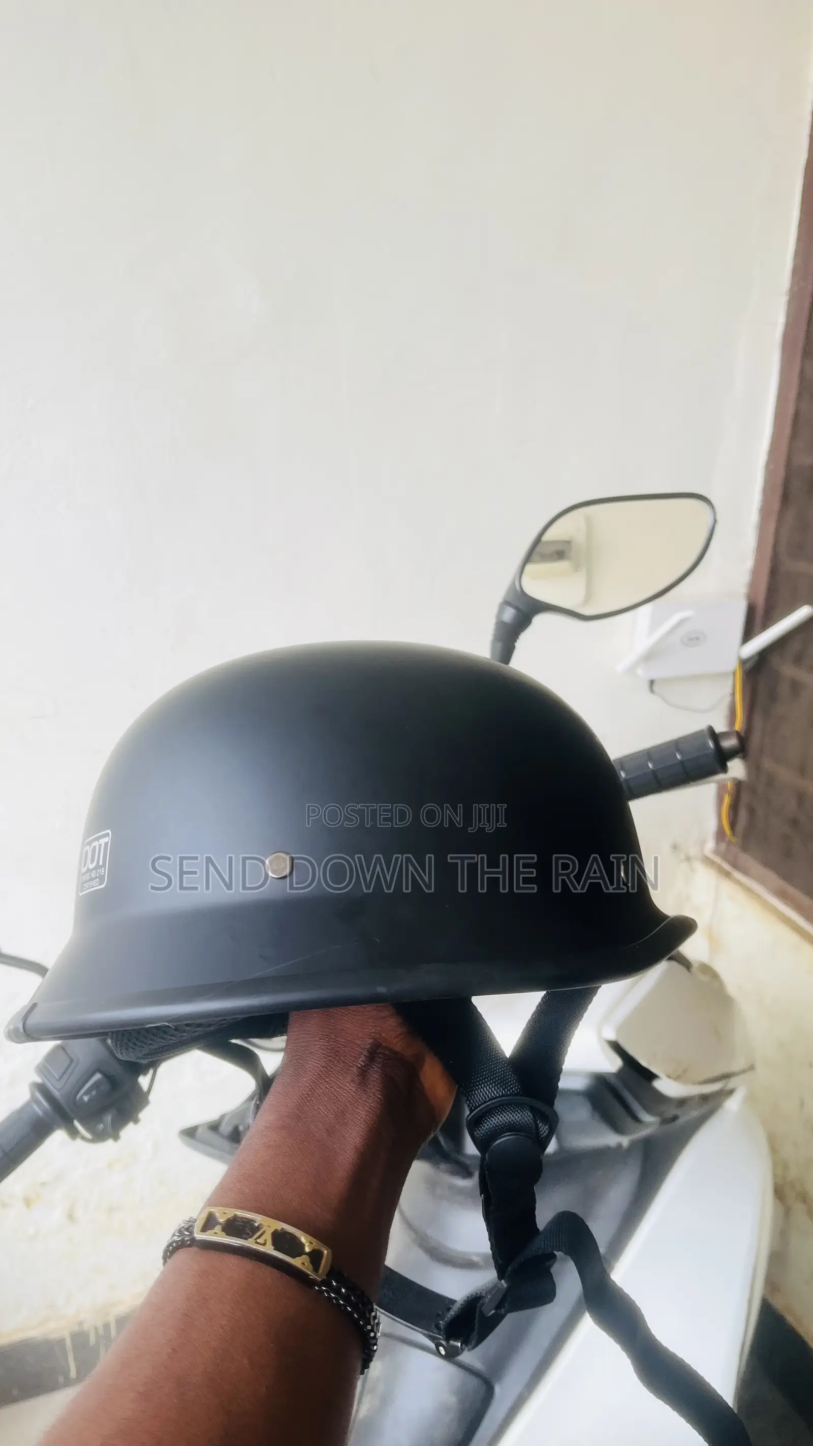 Certified Dot Helmet 🪖 German Style