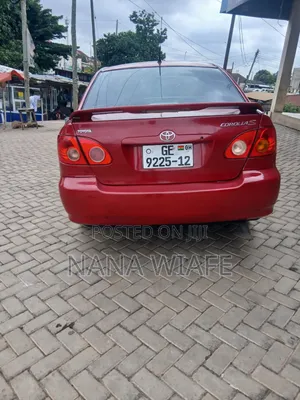 Toyota Corolla 2006 Red