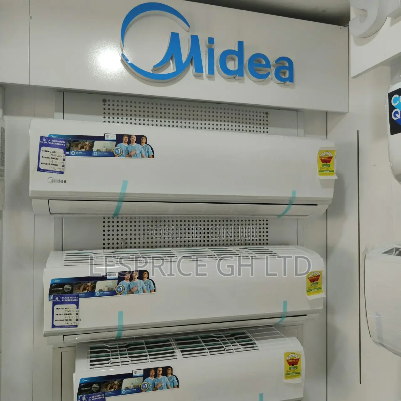 Fast Cooling Midea 1.5hp Split R410 Air-Conditioned