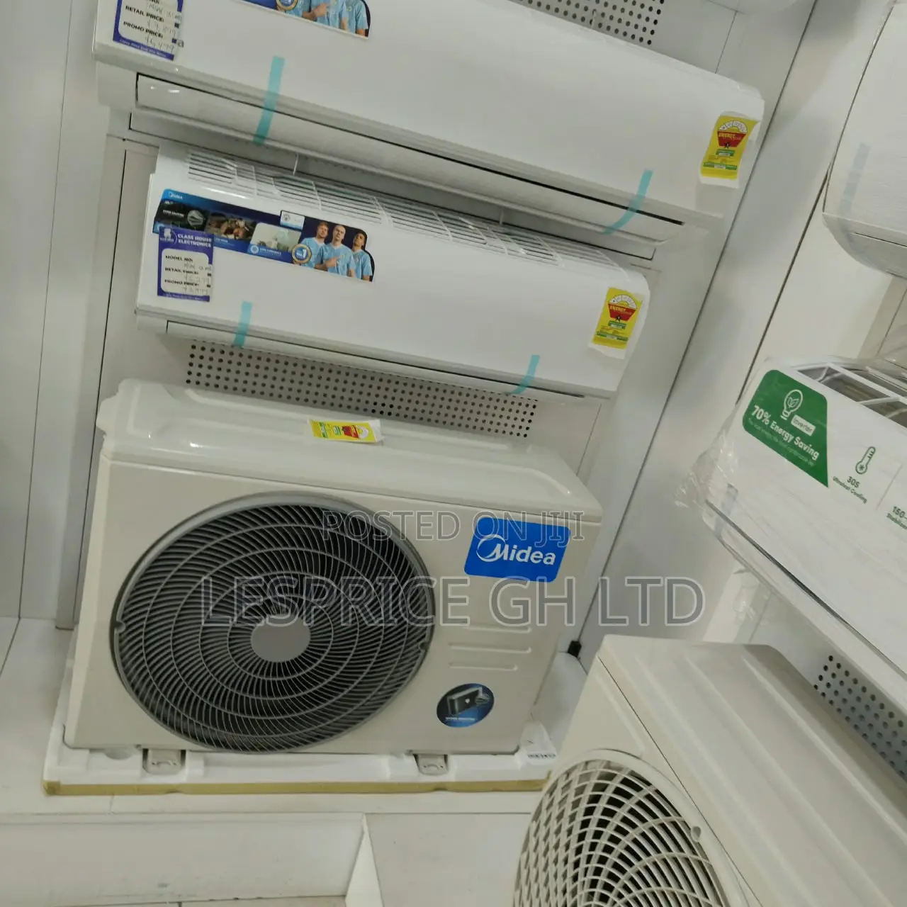 Fast Cooling Midea 1.5hp Split R410 Air-Conditioned
