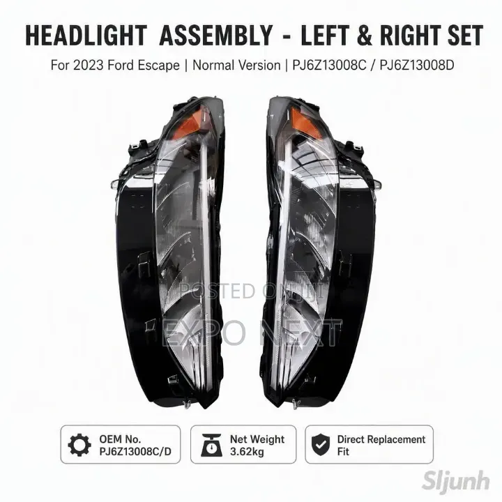 Ford Escape 2023 Halogen Head Lights