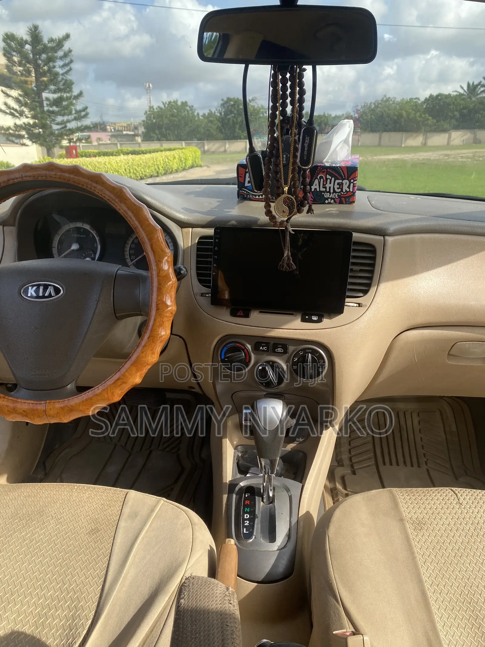 Kia Rio LX 4dr Sedan (1.6L 4cyl 4A) 2010 White