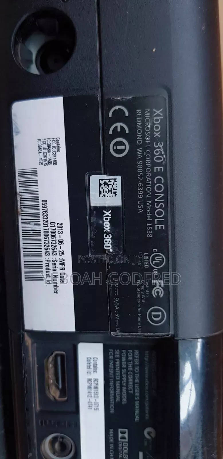 Xbox 360E Console