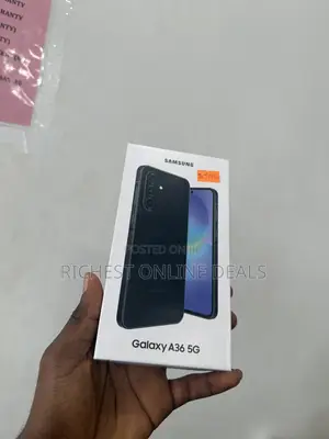 New Samsung Galaxy A36 256 GB Black