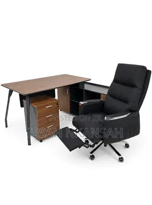 Home Executive Office Table and Chairs