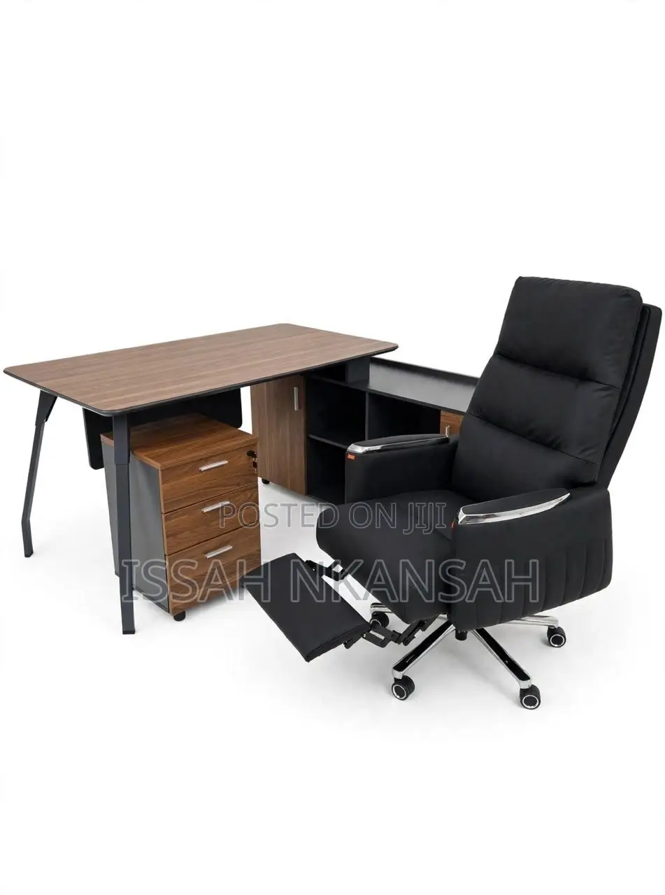 Home Executive Office Table and Chairs