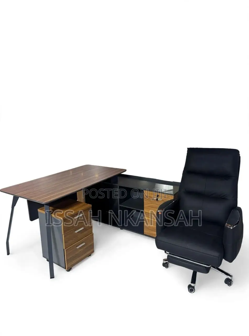 Home Executive Office Table and Chairs