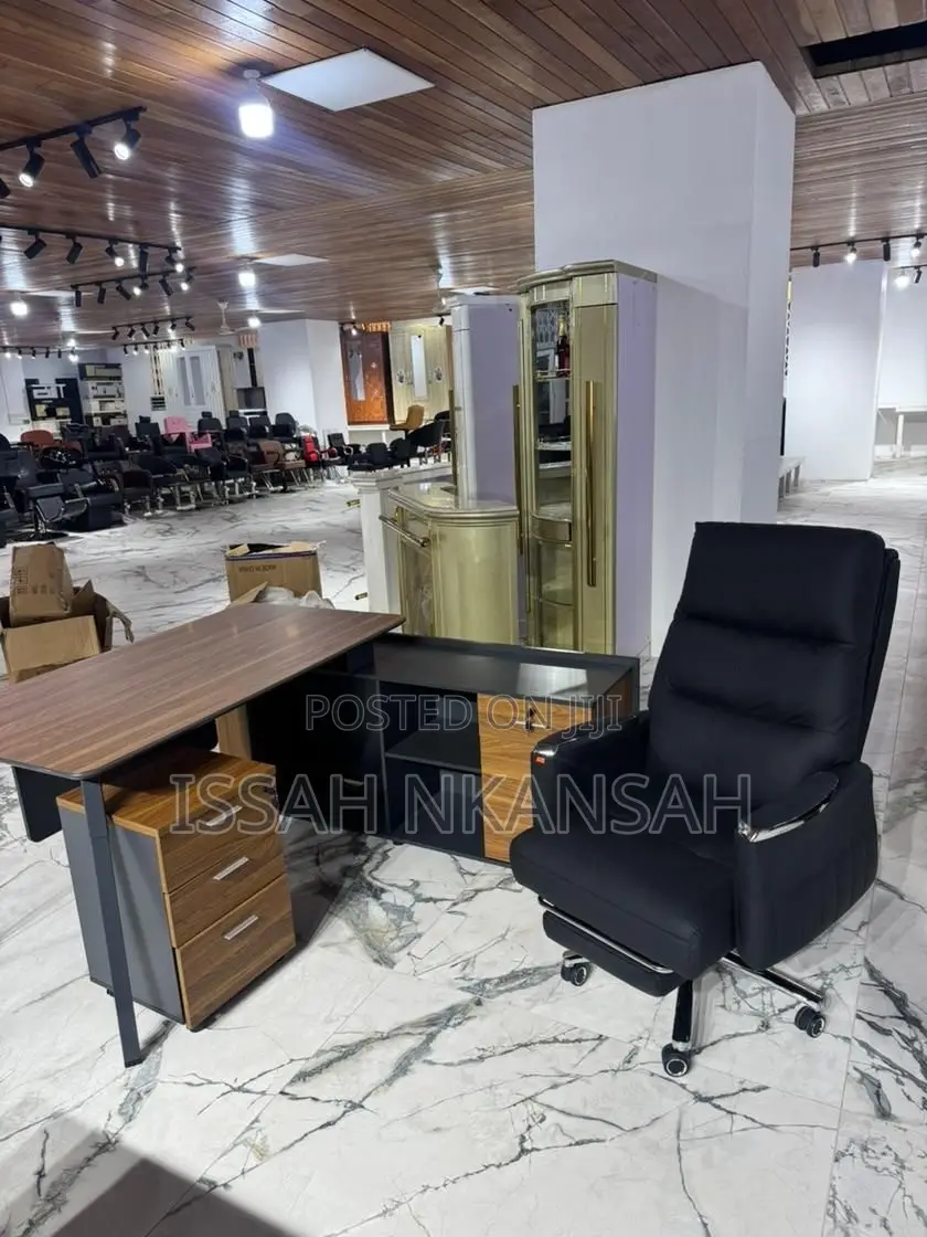 Home Executive Office Table and Chairs