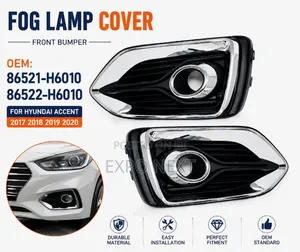Hyundai Accent 2017-2020 Fog Lights and Covers Set