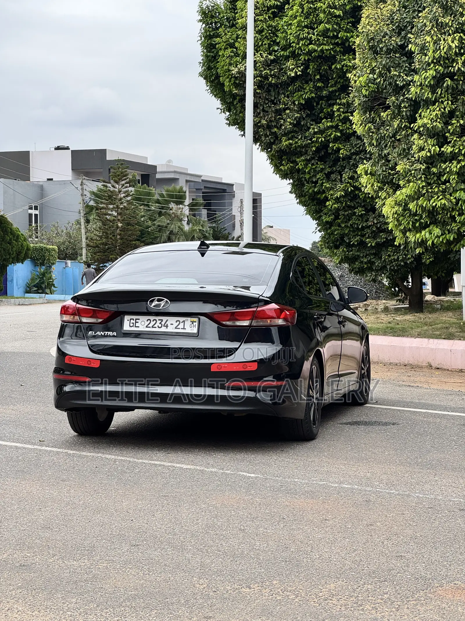 Hyundai Elantra ECO Sedan FWD (1.4L 4cyl 7A) 2017 Black