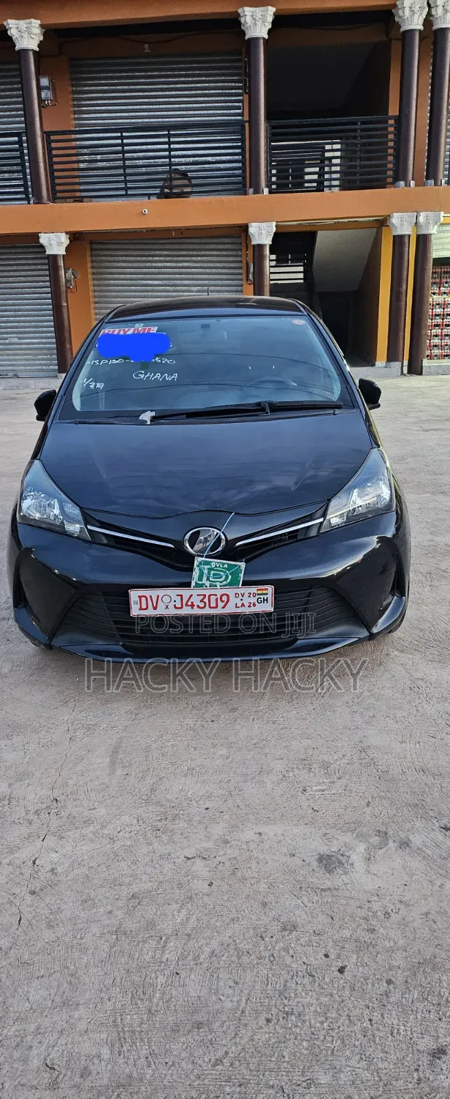 Toyota Vitz 2015 Black