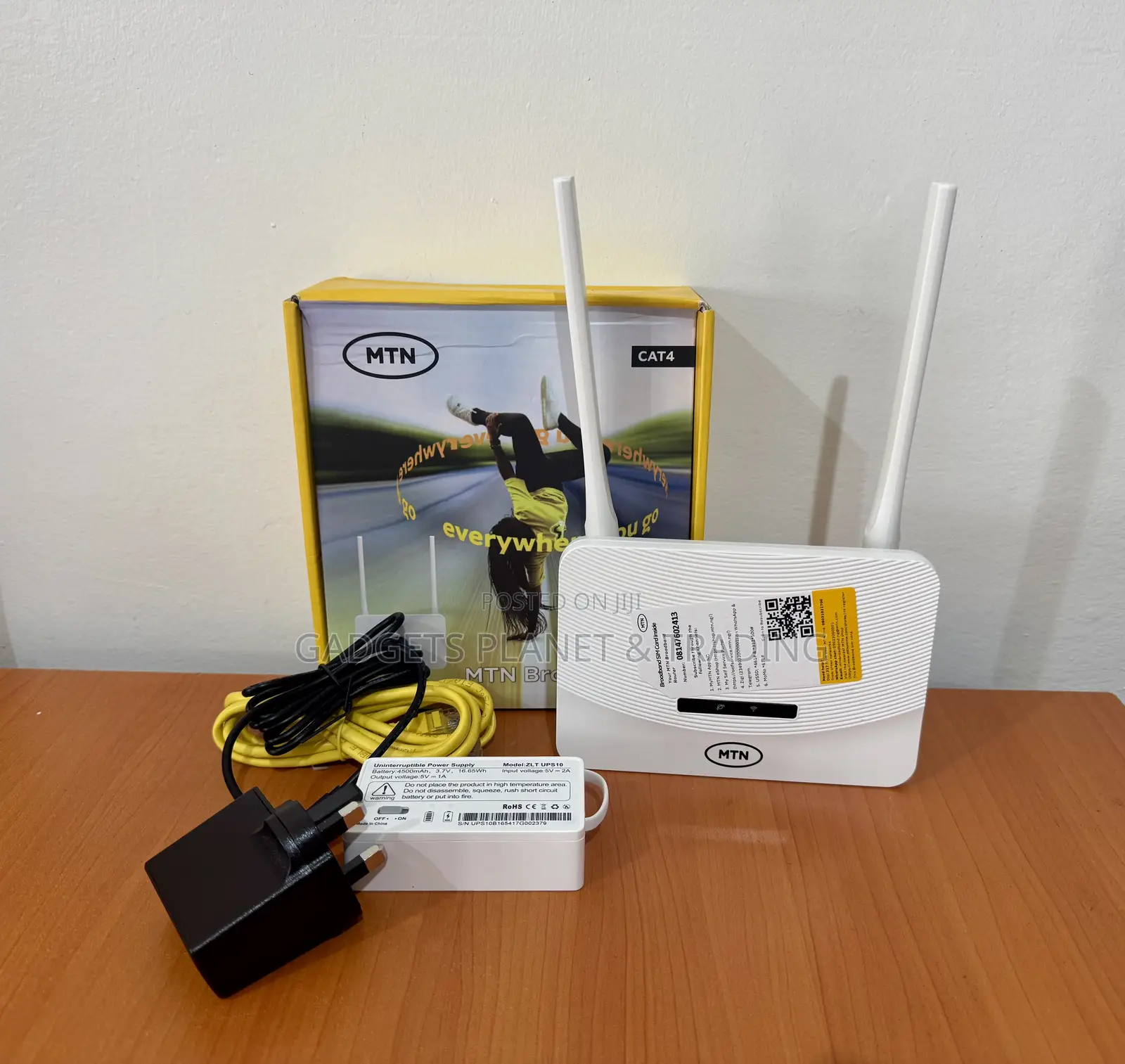 ZLT T10D Max CAT4 Universal Router + 5000mAh Powerbank - Upto 32 Users