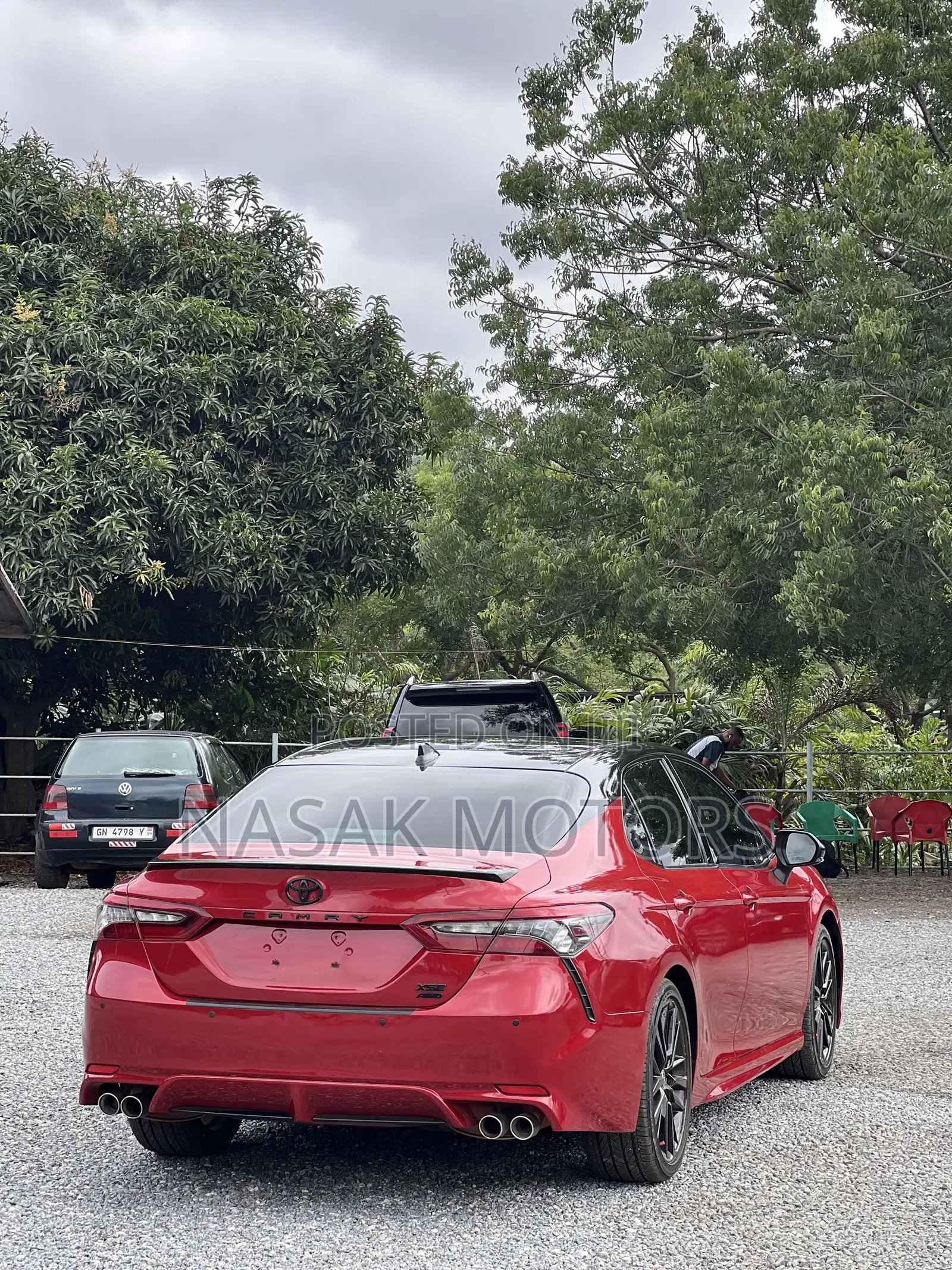 Toyota Camry XSE 2021 Red