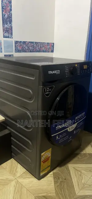 12kg Nasco Front Load Fully Automatic Washing Machine