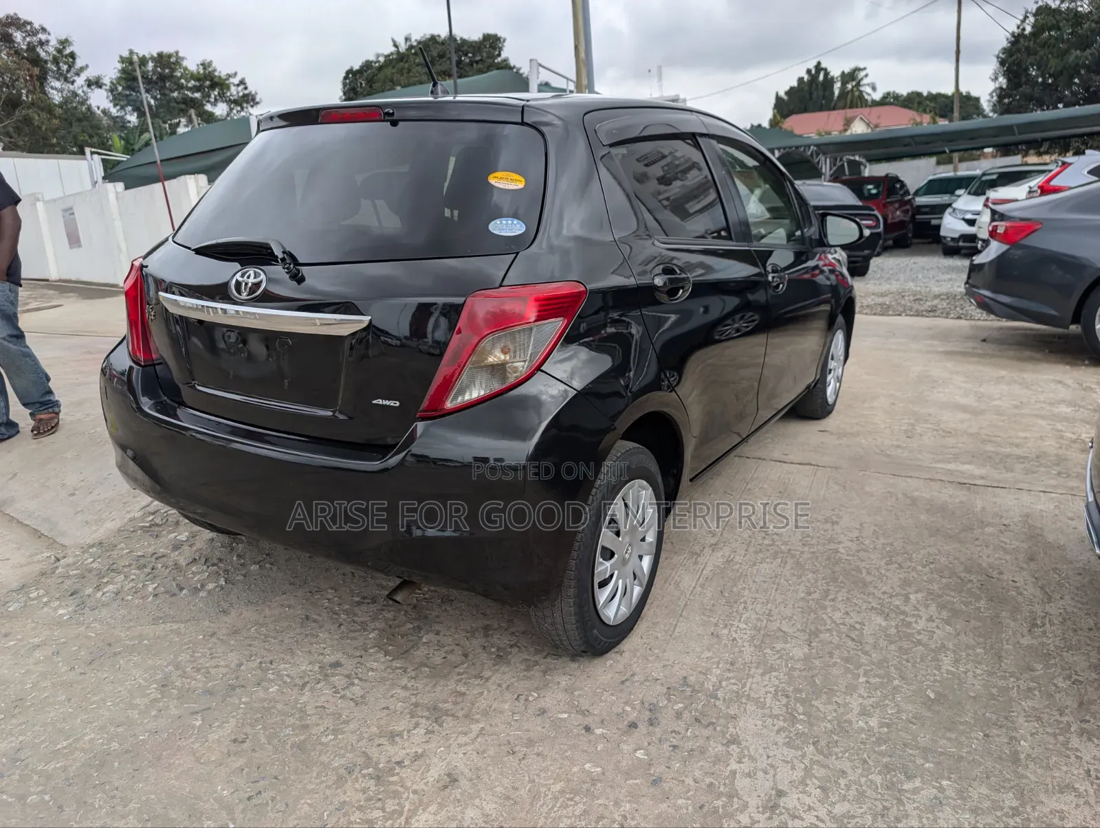 Toyota Vitz 1.5 FWD 5dr 2014 Black