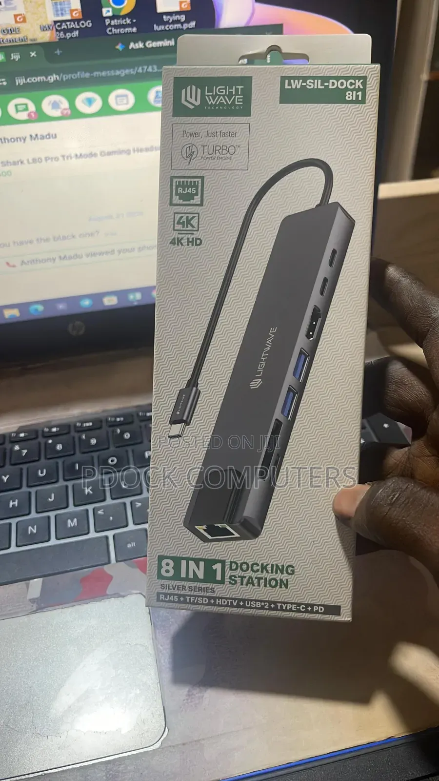 8-in-1 Docking Station