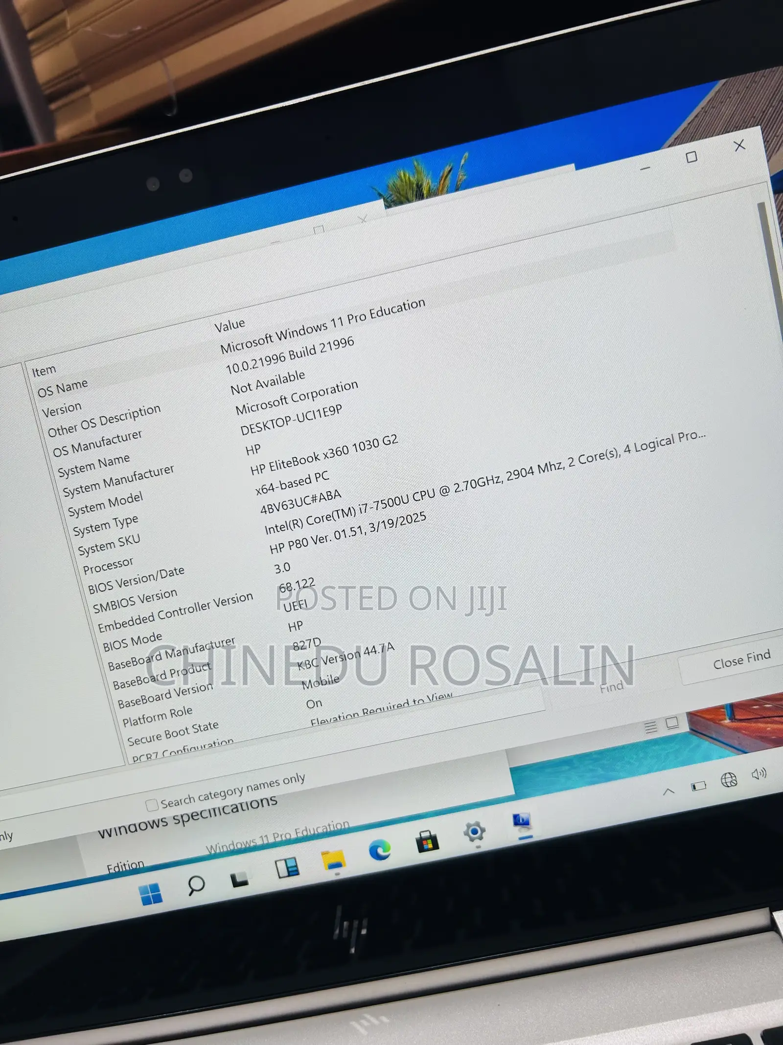 Laptop HP EliteBook X360 1030 G2 16GB Intel Core i7 SSD 256GB