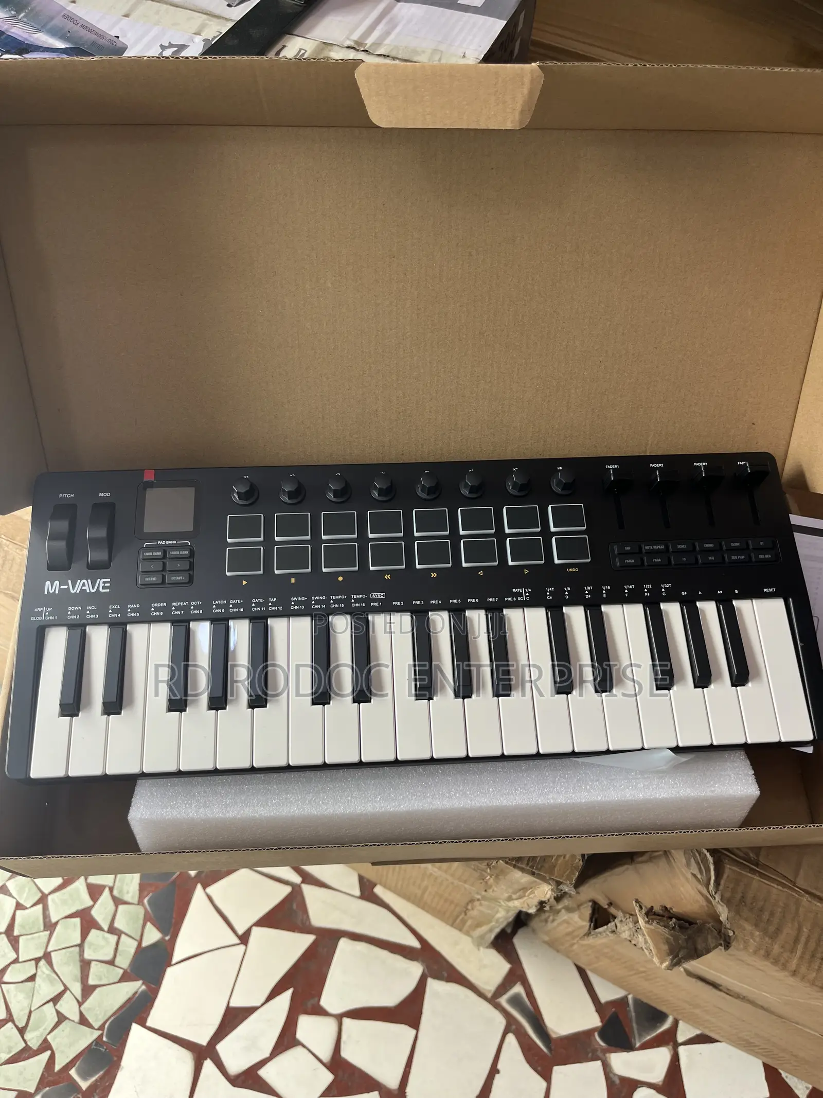 M- Vave SMK 37 PRO Midi Keyboard