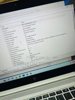 Laptop HP EliteBook 840 G6 16GB Intel Core i7 SSD 256GB