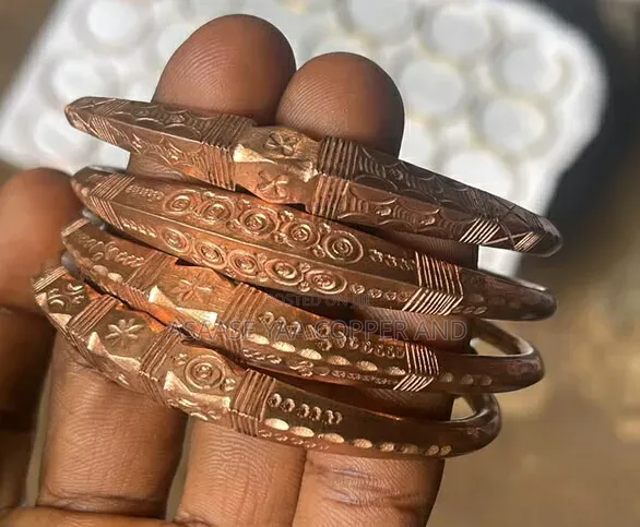 Copper Flasks and Bracelets