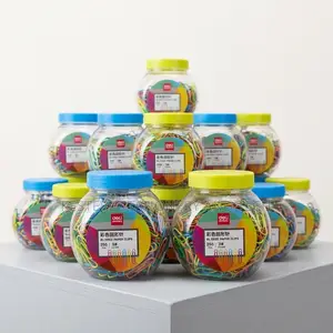 Colorful Paper Clips – 250pcs/Pack