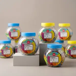 Colorful Paper Clips – 250pcs/Pack