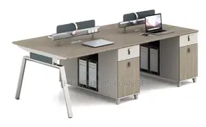Modern 4 Seater Work Station