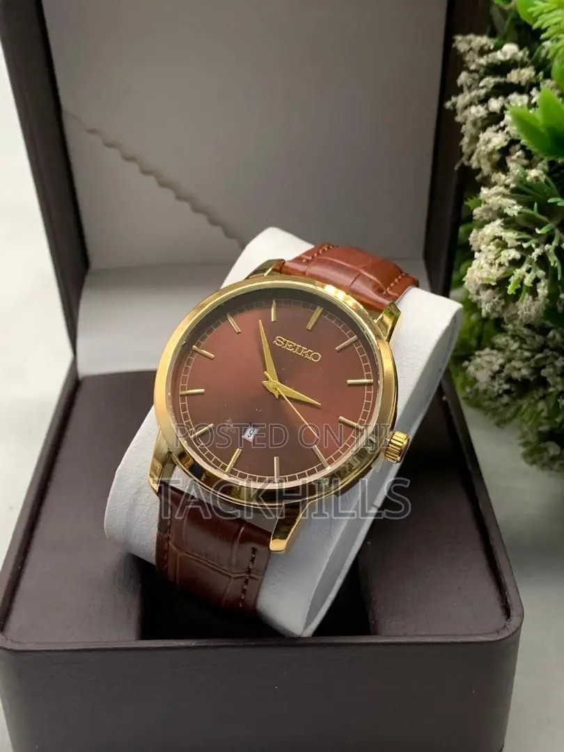 Seiko Watch With Box