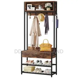 Shoe Bench and Coat Hung