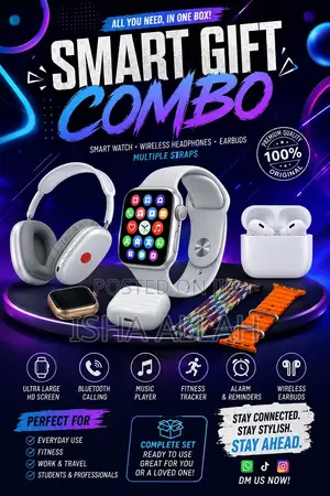 ROCK-450 All-in-One Smart Life Kit ⌚🎧 ✨