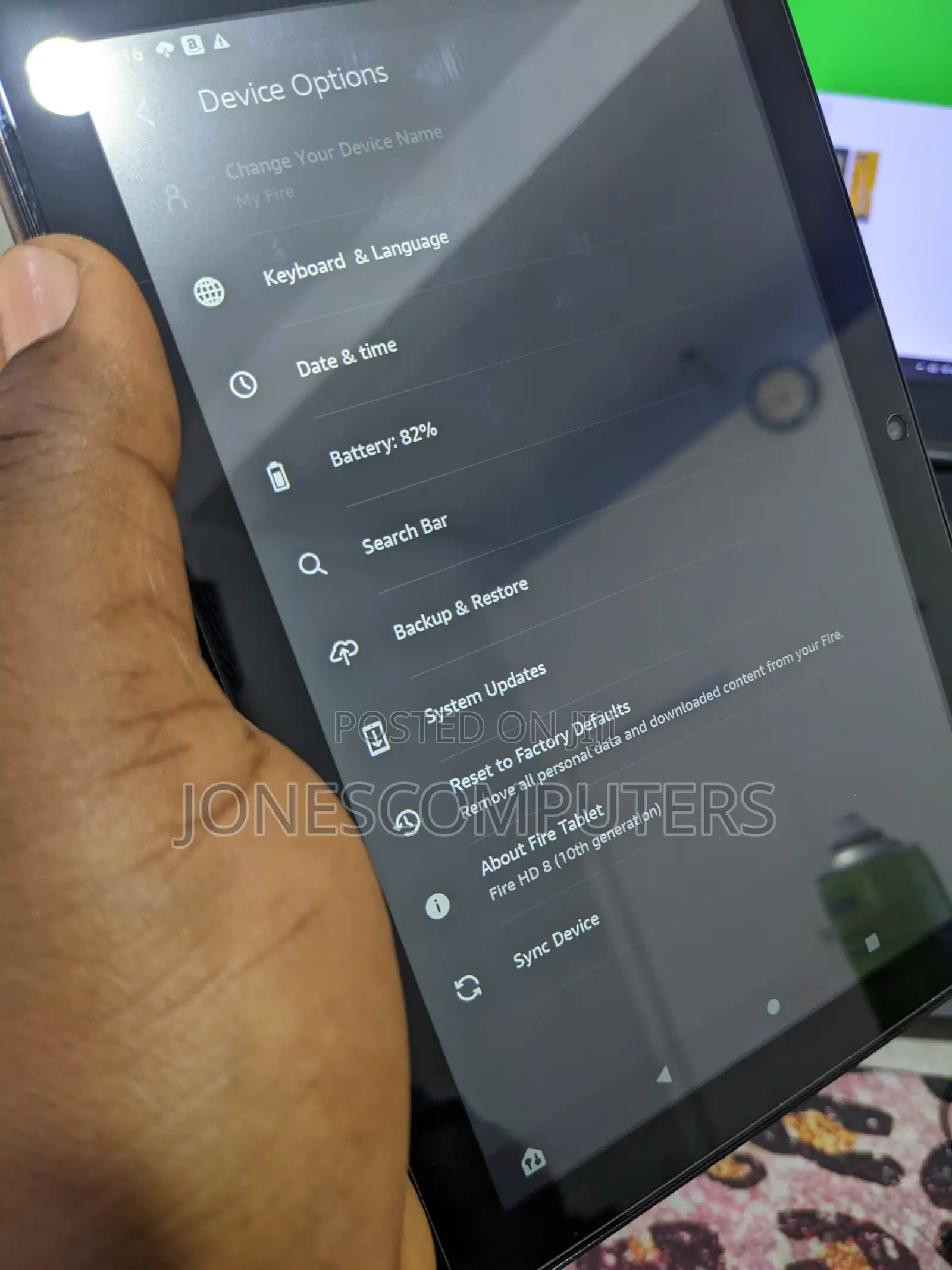 Amazon Fire HD 8 (2020) 32 GB Black
