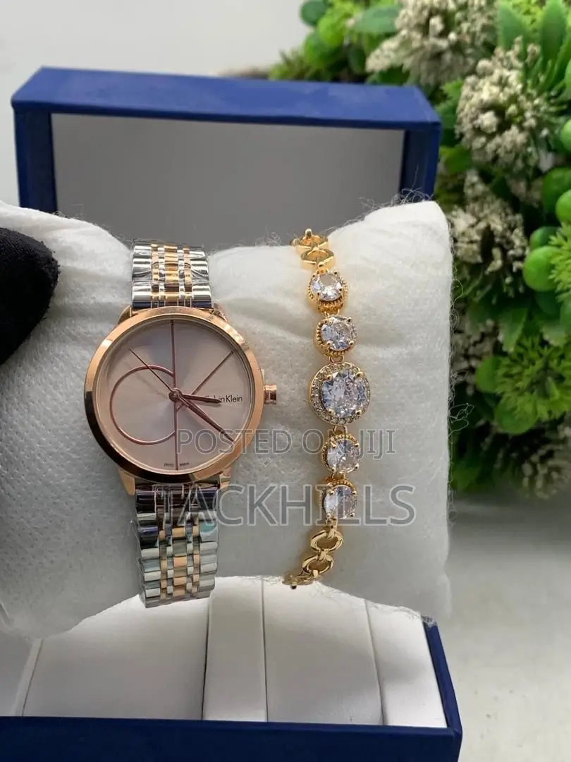 Ladies Watch and Bracelet