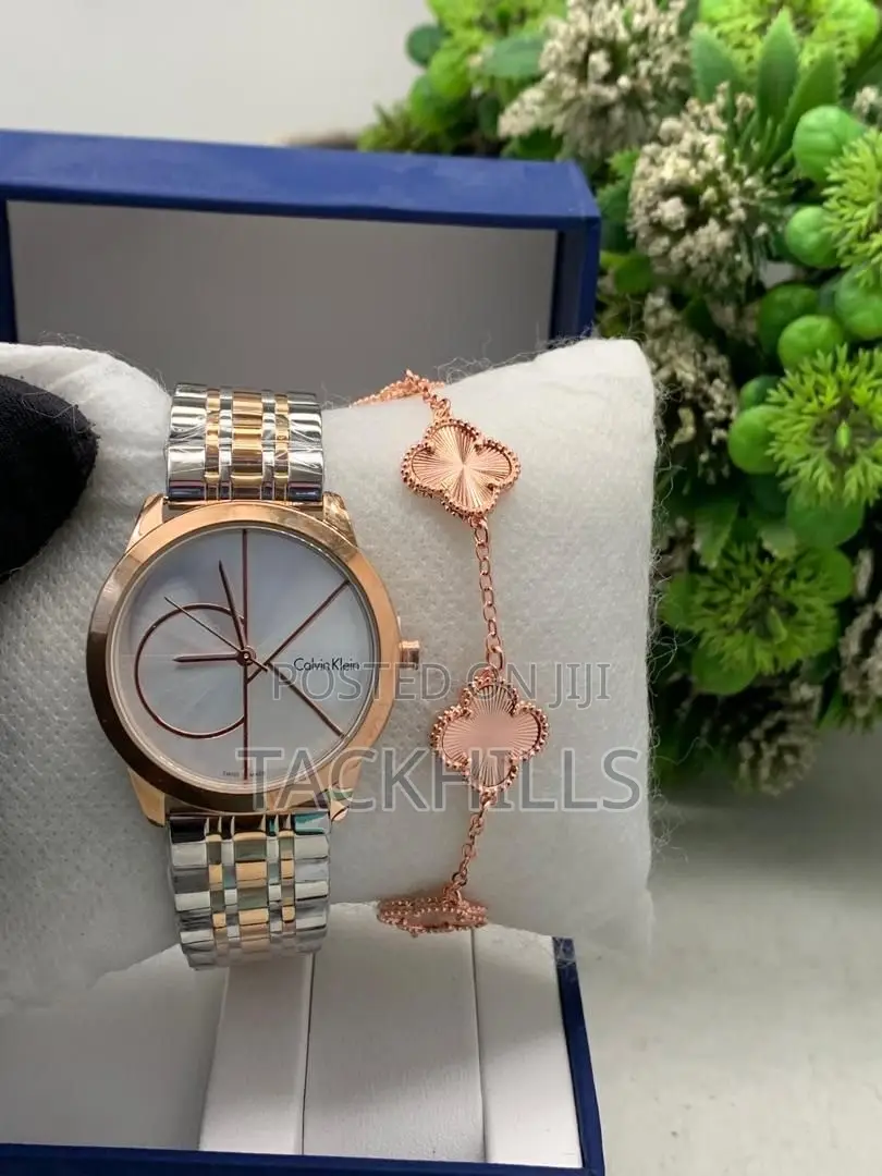 Ladies Watch and Bracelet